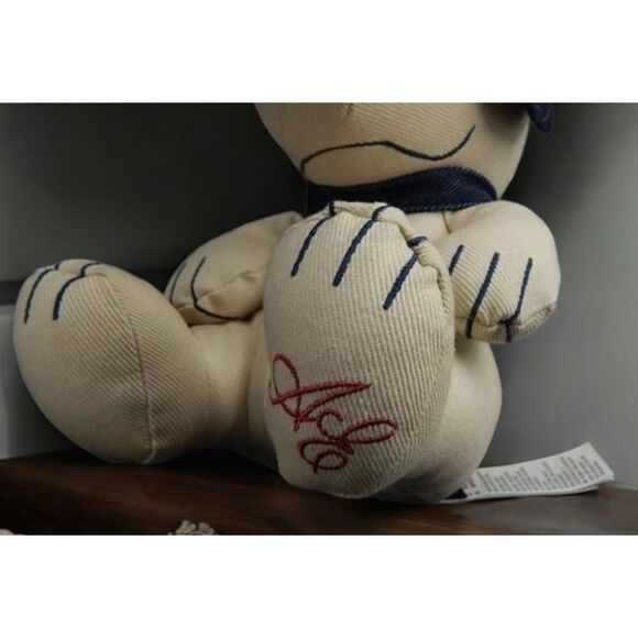 Snoopy Peanuts American Eagle Novelty  Stuffed Animal And Drawstring Bag - Picture 3 of 5